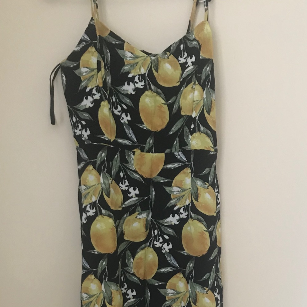 7 Wonders the Label | Lemon print midi dress